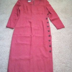 Vintage Cynthia Howie Grandma boho Formal Party Office Dress Size 12